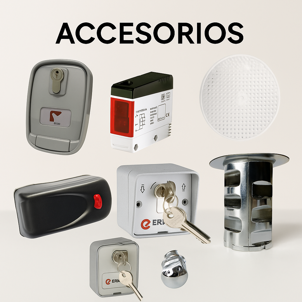 Accesorios para puertas automáticas